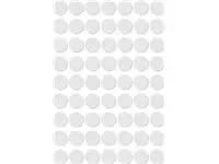 Een Apli ronde etiketten in etui diameter 10 mm, wit, 378 stuks, 63 per blad (2660) koop je bij ShopXPress
