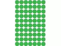 Een Apli ronde etiketten in etui diameter 19 mm, groen, 560 stuks, 70 per blad koop je bij ShopXPress