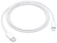 Een Apple kabel, Lightning (8-pin) naar USB-C, 1 m, wit koop je bij ShopXPress