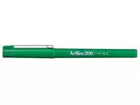 Een Artline 200 fineliner, groen koop je bij ShopXPress
