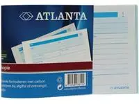 Een Atlanta by Jalema bonboekjes genummerd 1-100, 100 blad in tweevoud, met carbon koop je bij ShopXPress
