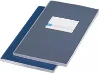 Een Atlanta by Jalema kasboeken 2 x 1 kolom, kleur: blauw koop je bij ShopXPress