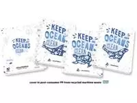 Een Aurora Adoc schrift Ocean Waste Plastics A5 commercieel geruit koop je bij ShopXPress