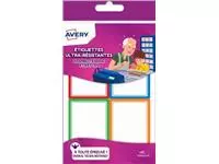Een Avery Family weerbestendige etiketten, ft 4,5 x 6,5 cm, etui met 16 etiketten in geassorteerde kleuren koop je bij ShopXPress