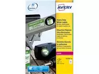 Een Avery L4776-20 ultra-sterke etiketten ft 99,1 x 42,3 mm (b x h), 240 etiketten, wit koop je bij ShopXPress