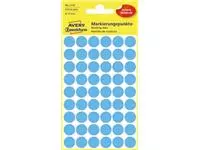 Een Avery Ronde etiketten diameter 12 mm, blauw, 270 stuks koop je bij ShopXPress