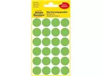 Een Avery Ronde etiketten diameter 18 mm, lichtgroen, 96 stuks koop je bij ShopXPress