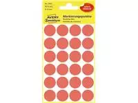 Een Avery Ronde etiketten diameter 18 mm, rood, 96 stuks koop je bij ShopXPress