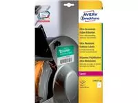Een Avery ultra resistente etiketten voor buiten ft 210 x 297 mm (b x h), doos van 10 etiketten koop je bij ShopXPress