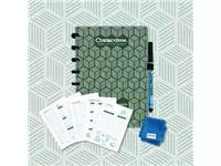 Een Correctbook Endless Agenda A5, uitwisbaar / herbruikbaar, Forest Green (donkergroen) koop je bij ShopXPress