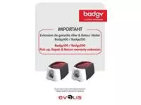 Een Badgy garantie uitbreiding voor badgy printers, 1 jaar koop je bij ShopXPress