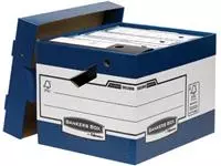 Een Bankers Box archiefdoos, formaat 33,3 x 29,2 x 40,4 cm, blauw koop je bij ShopXPress