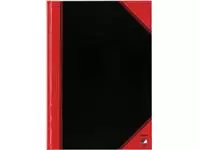 Een Bantex notitieboekje, ft A4, 192 bladzijden, gelijnd, rood en zwart koop je bij ShopXPress