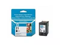 Een HP inktcartridge 21, 190 pagina's, OEM C9351AE, zwart koop je bij ShopXPress