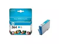 Een HP inktcartridge 364, 300 pagina's, OEM CB318EE, cyaan koop je bij ShopXPress