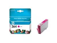 Een HP inktcartridge 364, 300 pagina's, OEM CB319EE, magenta koop je bij ShopXPress