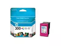 Een HP inktcartridge 300, 165 pagina's, OEM CC643EE, 3 kleuren koop je bij ShopXPress