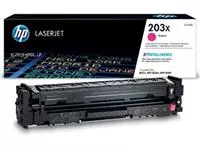 Een HP toner 203X, 2.500 pagina's, OEM CF543X, magenta koop je bij ShopXPress