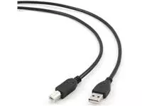 Een Cablexpert USB 2.0 kabel, USB A-stekker/USB B-stekker, 1,8 m koop je bij ShopXPress
