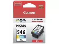 Een Canon inktcartridge CL-546XL, 300 pagina&#39;s, OEM 8288B001, 3 kleuren koop je bij ShopXPress