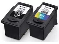 Een Canon inktcartridge CL-561, 180 pagina&#39;s, OEM 3731C001, 3 kleuren koop je bij ShopXPress