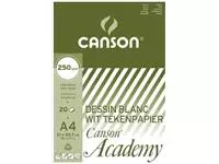 Een Canson Tekenblok Academy ft 21 x 29,7 cm (A4) koop je bij ShopXPress