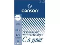 Een Canson tekenblok C à grain 224 g/m², ft 29,7 x 42 cm (A3) koop je bij ShopXPress