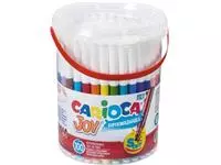 Een Carioca viltstift Joy, 100 stiften in een plastic pot koop je bij ShopXPress