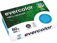 Een Clairefontaine Evercolor, gekleurd gerecycleerd papier, A4, 80 g, 500 vel, donkerblauw koop je bij ShopXPress