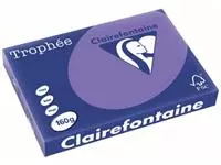 Een Clairefontaine Trophée Intens, gekleurd papier, A3, 160 g, 250 vel, violet koop je bij ShopXPress