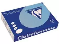 Een Clairefontaine Trophée Intens, gekleurd papier, A3, 80 g, 500 vel, koningsblauw koop je bij ShopXPress