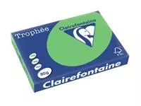 Een Clairefontaine Trophée Intens, gekleurd papier, A3, 80 g, 500 vel, muntgroen koop je bij ShopXPress