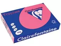 Een Clairefontaine Trophée Intens, gekleurd papier, A4, 120 g, 250 vel, fuchsia koop je bij ShopXPress