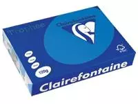 Een Clairefontaine Trophée Intens, gekleurd papier, A4, 120 g, 250 vel, turkoois koop je bij ShopXPress