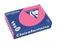 Een Clairefontaine Trophée Intens, gekleurd papier, A4, 210 g, 250 vel, fuchsia koop je bij ShopXPress