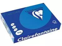 Een Clairefontaine Trophée Intens, gekleurd papier, A4, 80 g, 500 vel, turkoois koop je bij ShopXPress