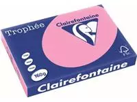 Een Clairefontaine Trophée Pastel, gekleurd papier, A3, 160 g, 250 vel, felroze koop je bij ShopXPress