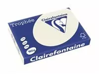 Een Clairefontaine Trophée Pastel, gekleurd papier, A3, 160 g, 250 vel, parelgrijs koop je bij ShopXPress