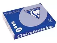 Een Clairefontaine Trophée Pastel, gekleurd papier, A4, 120 g, 250 vel, lavendelblauw koop je bij ShopXPress