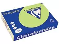 Een Clairefontaine Trophée Pastel, gekleurd papier, A4, 160 g, 250 vel, golfgroen koop je bij ShopXPress