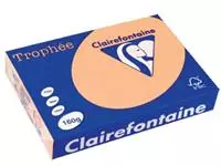 Een Clairefontaine Trophée Pastel, gekleurd papier, A4, 160 g, 250 vel, zalm koop je bij ShopXPress