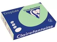 Een Clairefontaine Trophée gekleurd papier, A4, 80 g, 500 vel, natuurgroen koop je bij ShopXPress