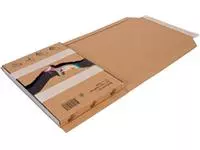 Een Cleverpack wikkelverpakking uit golfkarton, ft 215 x 305 x 20 / 80 mm, pak van 10 stuks koop je bij ShopXPress