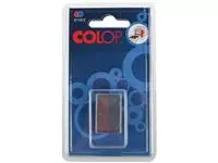 Een Colop stempelkussen tweekleurig (blauw/rood), voor stempel S160L, blister van 2 stuks koop je bij ShopXPress