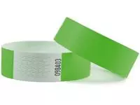 Een Combicraft polsbandjes Tyvek, groen, pak van 100 stuks koop je bij ShopXPress