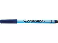 Een Correctbook uitwisbare pen, schrijfbreedte: 0,6mm, blauw koop je bij ShopXPress