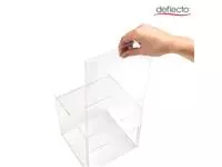 Een Deflecto ideeënbus met folderhouder, ft 33,8 x 21,5 x 21,3 cm koop je bij ShopXPress