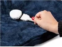 Een Domo elektrisch deken, donkerblauw koop je bij ShopXPress