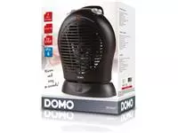 Een Domo warmeluchtblazer IP21, zwart koop je bij ShopXPress
