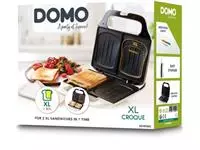 Een Domo croque monsieur machine Croque XL, wit koop je bij ShopXPress